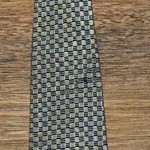 LAUREN RALPH LAUREN mens Silk Made In USA Tie SIZE 57x3.5 MULTICOLOR